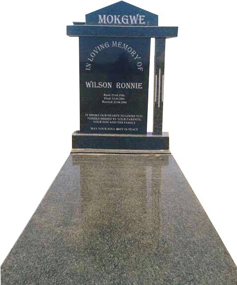 Gauteng Granite Headstone Baby Picturesque Tombs Png - Granite (480x640), Png Download