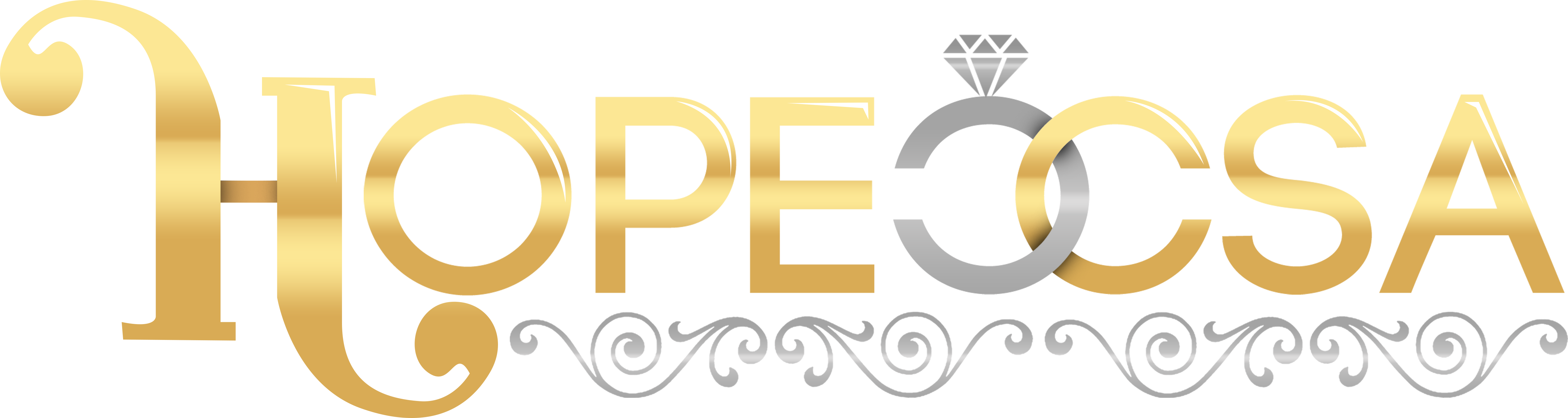 Logo - Silver (5057x1349), Png Download