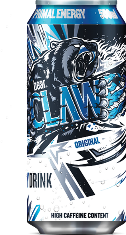 Claw Energy Drink (523x831), Png Download