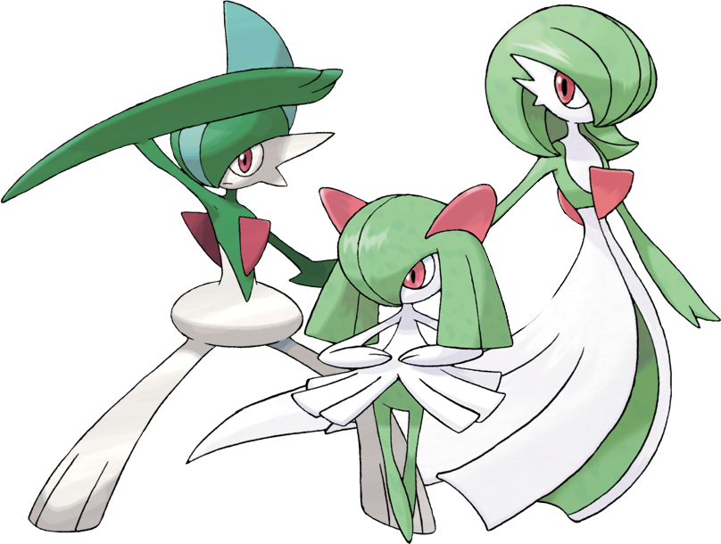 Gardevoir - Pokemon Gallade (808x610), Png Download