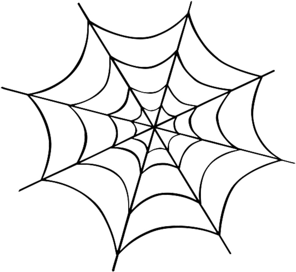 Halloween Spider Transparent Background - Spider Web No Background (580x540), Png Download