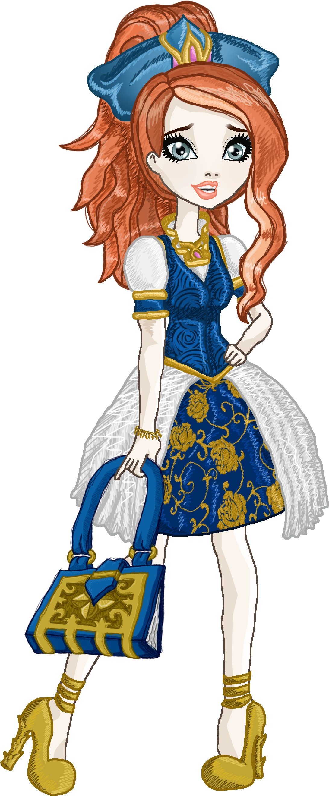 Isabella - Ever After High Isabella Beauty (1413x2750), Png Download