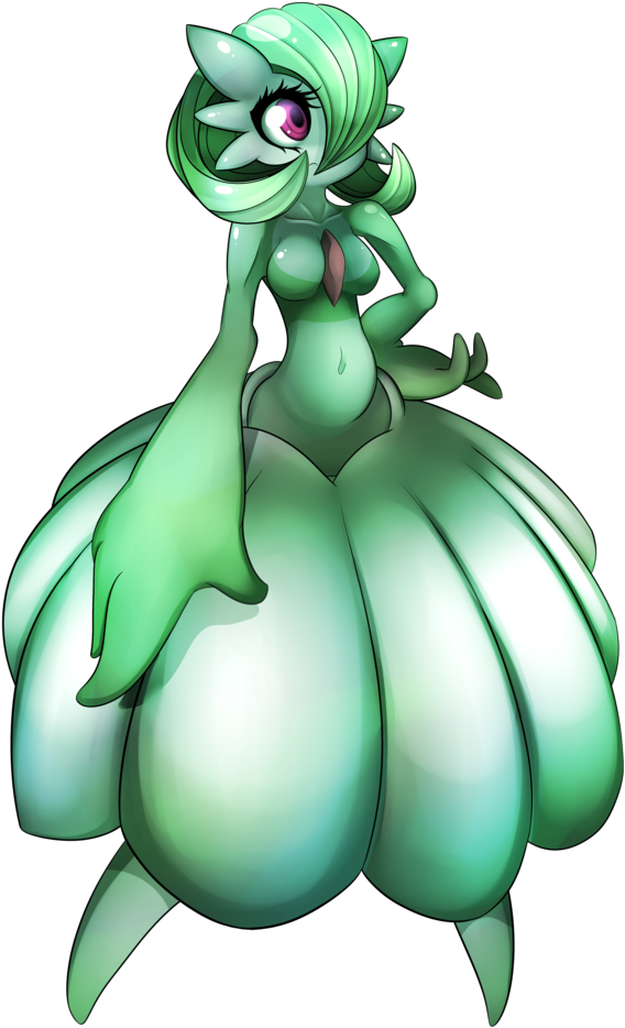 Gardevoir - Cartoon (1024x1024), Png Download