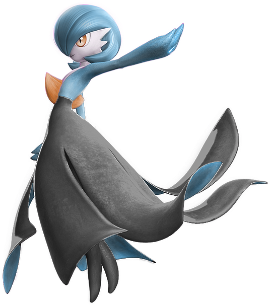 Shiny Mega Gardevoir - Pokken Tournament Dx Gardevoir (600x644), Png Download