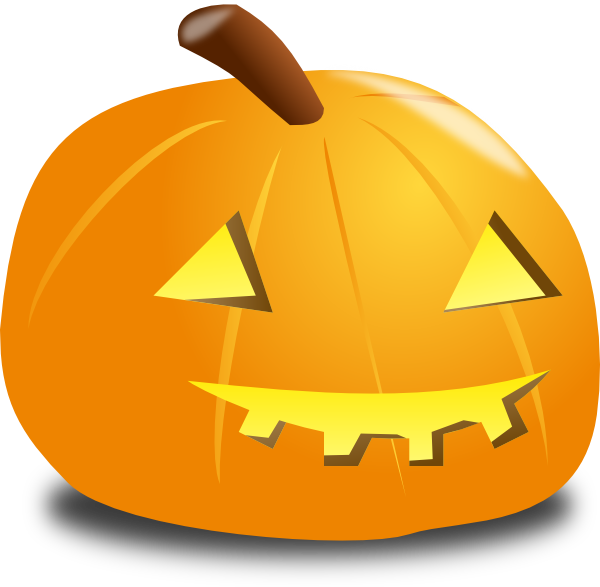 Jack-o'-lantern (600x587), Png Download