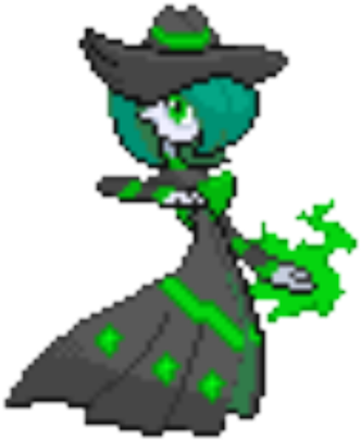 Necromancer Gardevoir - Gardevoir Aura Project Pokemon (420x420), Png Download
