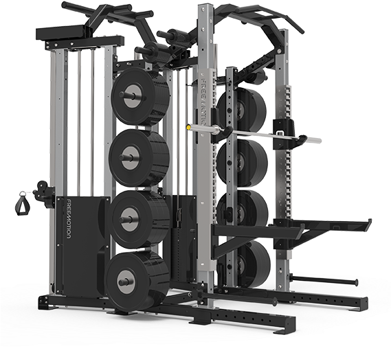 Pro Functional Half Rack 704007 Frm Png - Fitness Gear Pro Half Rack (568x540), Png Download
