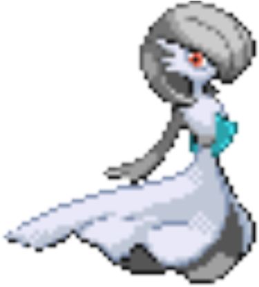 Elegant Gardevoir - Gardevoir Gen 3 Sprite (420x420), Png Download