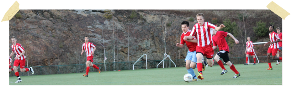 Img 6625-recovered - Kick Up A Soccer Ball (1000x302), Png Download