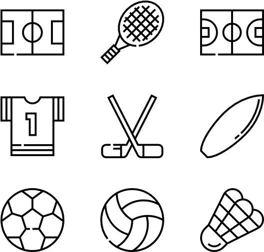 Sports - Pixel Icon (600x564), Png Download