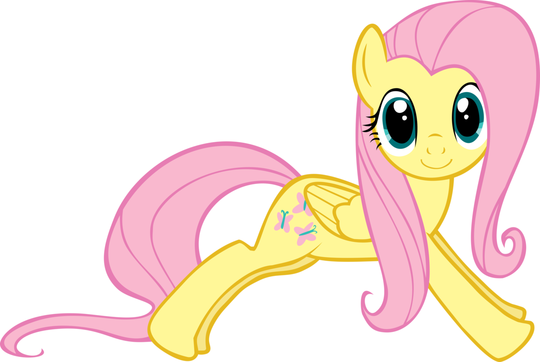 Download Fluttershy Pony Rainbow Dash Pink Yellow Mammal Vertebrate My Little Pony Fluttershy Full Size Png Image Pngkit