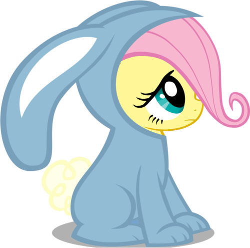 Fluttershy Image - My Little Pony Fluttershy Small (500x495), Png Download