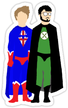 Sticker,375x360 - U3 - X Ray And Vav (375x360), Png Download