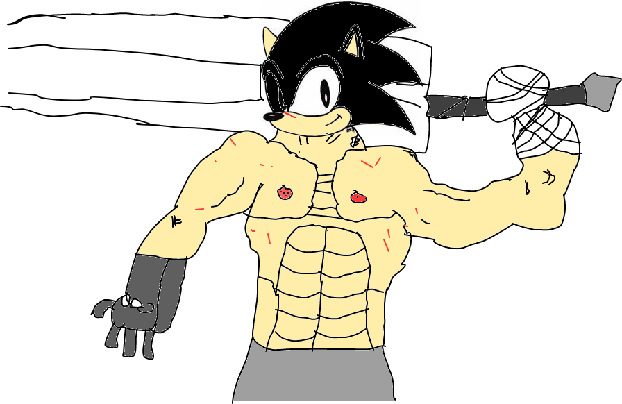 Guts The Hedgehog - Hedgehog (896x582), Png Download