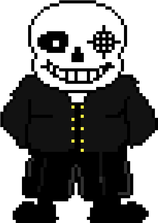 Containmentsans - Undertale Pixel Art (600x810), Png Download