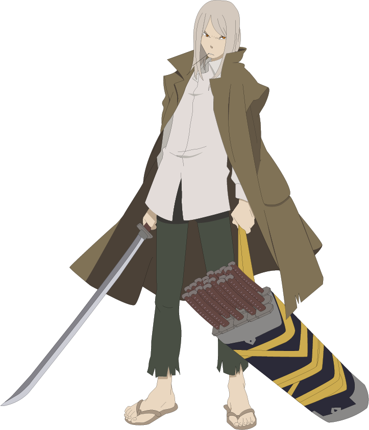 [ Img] - Mifune Soul Eater Png (723x843), Png Download