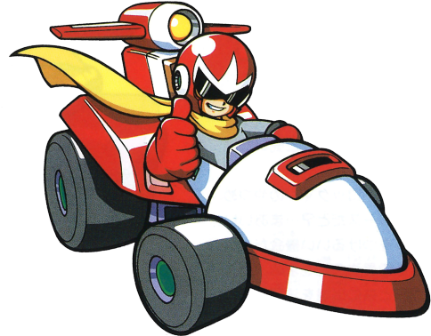 Mega - Protoman Battle And Chase (500x412), Png Download