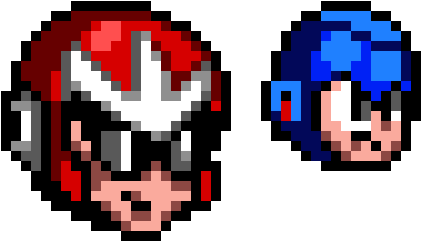 Mega Man And Proto Man - Jean-paul Rouve (440x280), Png Download