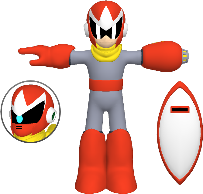 Download Zip Archive - Proto Man (750x650), Png Download