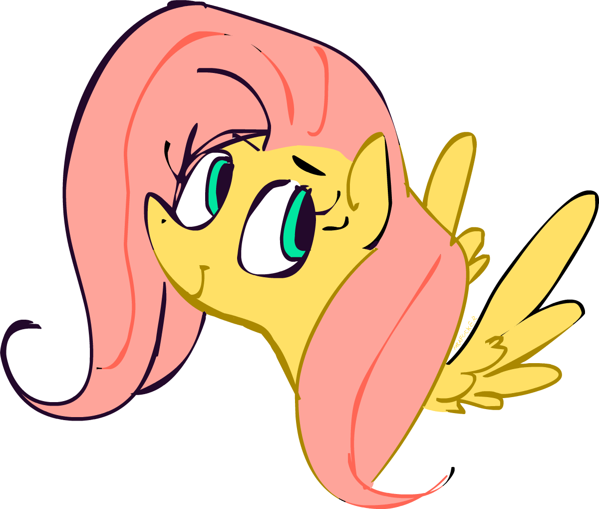 Fluttershy - Dübeln (1200x1019), Png Download