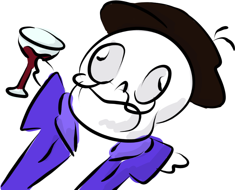 'sans' Is 'without' In French Well There's A Different - French Sans Undertale (1200x820), Png Download