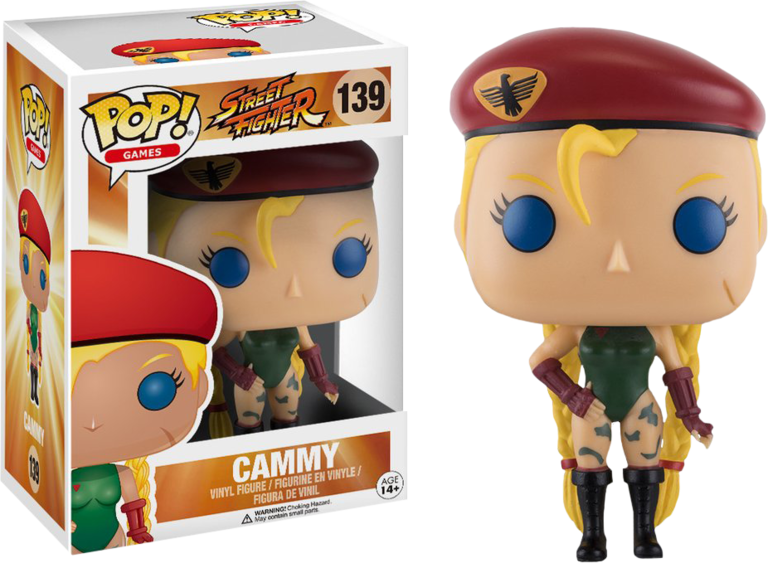 Cammy Pop Vinyl Figure - Street Fighter Funko Pop (768x563), Png Download