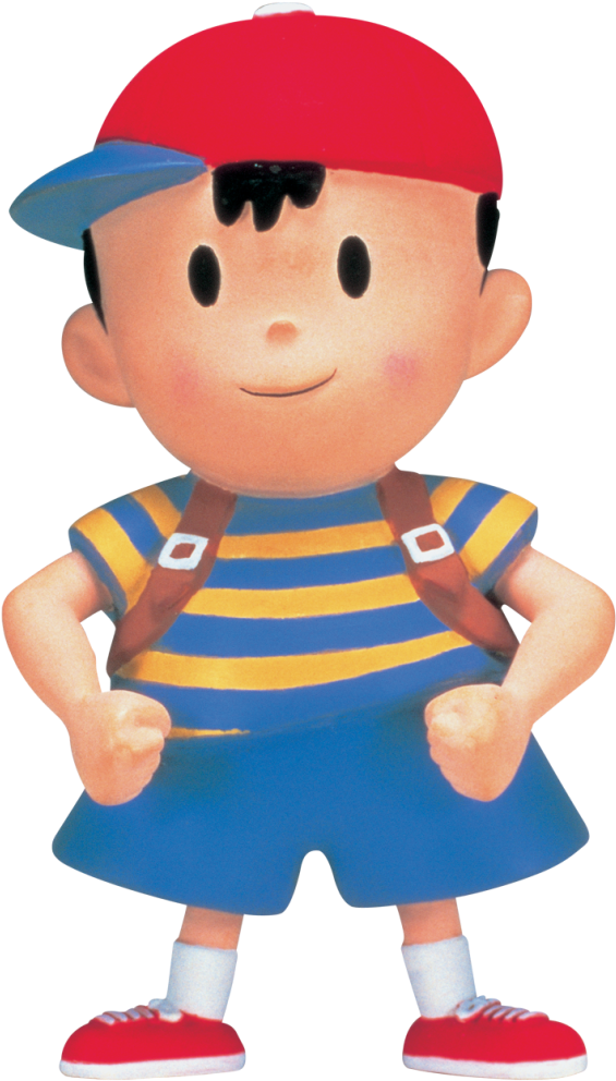 I Mean Sans , - Ness Earthbound (796x1199), Png Download
