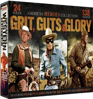 Heroes Collection, The - Heroes Collection: Grit Guts & Glory [dvd] (309x443), Png Download