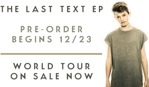 Jacob Sartorius - Last Text (500x281), Png Download
