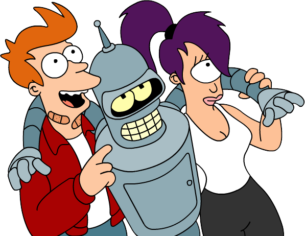 Futurama Png Image - Futurama Png (597x462), Png Download