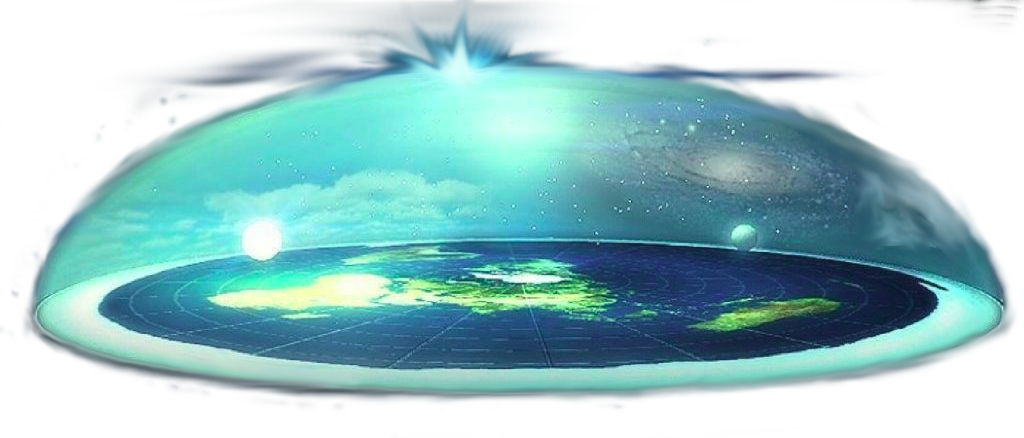 Enjoy More Flat Earth Media Channels Here - Earth (1024x438), Png Download