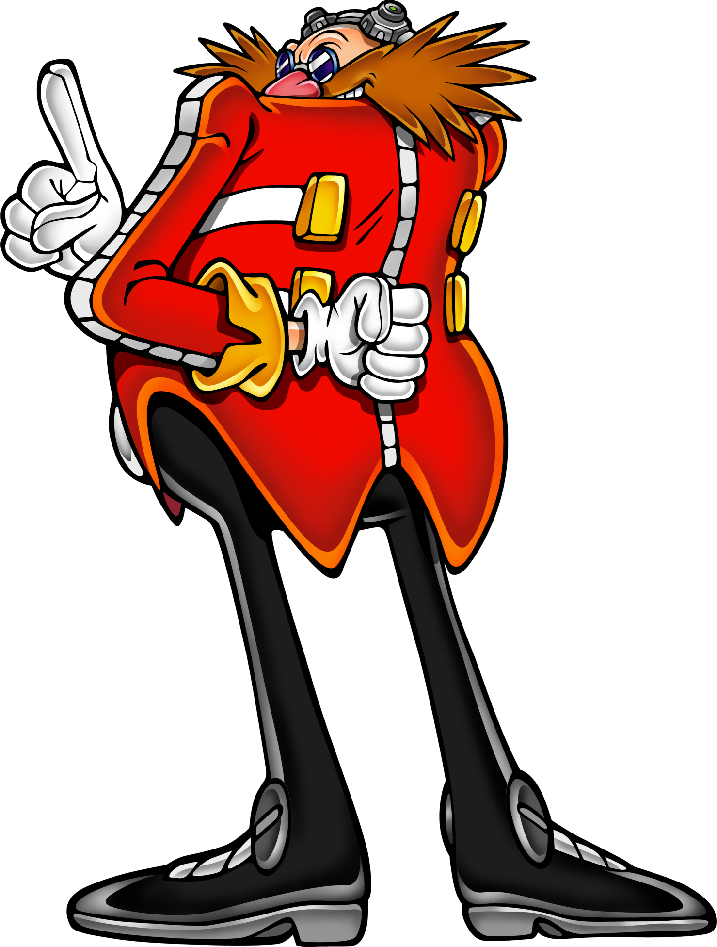 Sonic Art Assets Dvd - Sonic Adventure 2 Eggman Png (1479x1952), Png Download