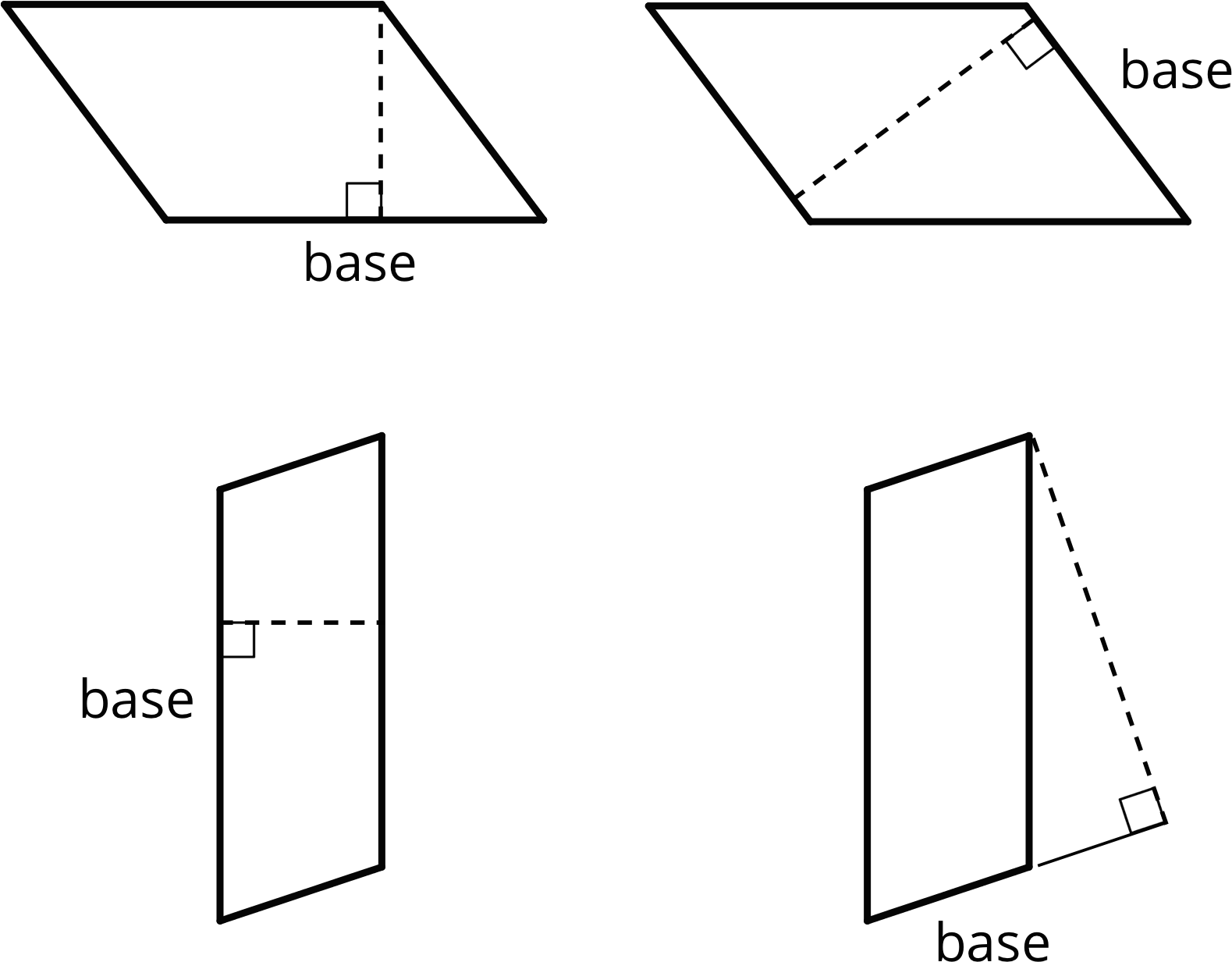 The Dashed Segment In Each Drawing Represents The Corresponding - Diagram (1651x1300), Png Download