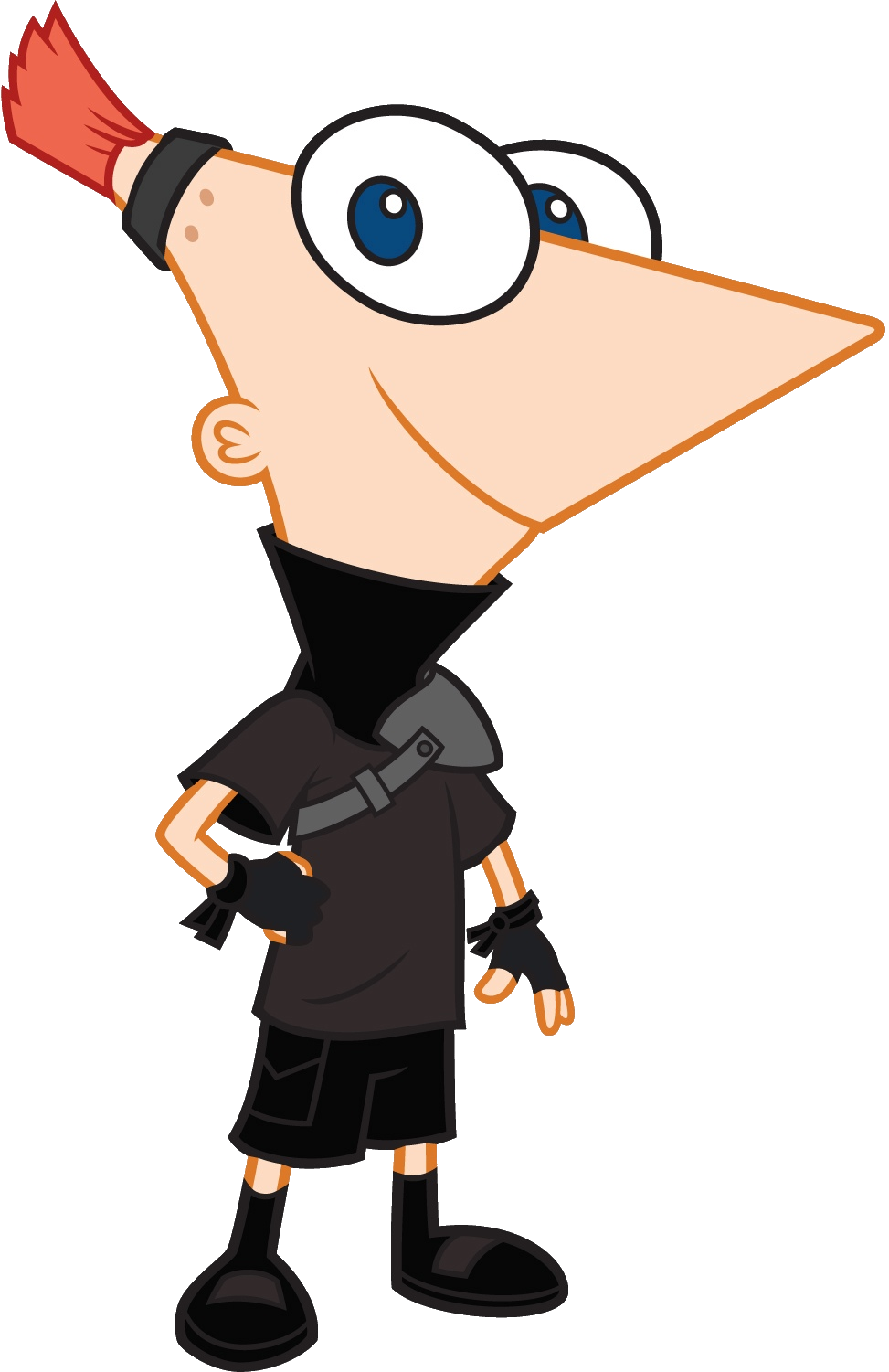 Phineas Flynn - Phineas And Ferb Across The 2nd Dimension Characters (973x1501), Png Download