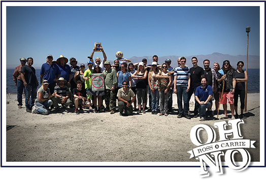 Ohno 154 Saltonsea - Oh No, Ross And Carrie! (550x400), Png Download