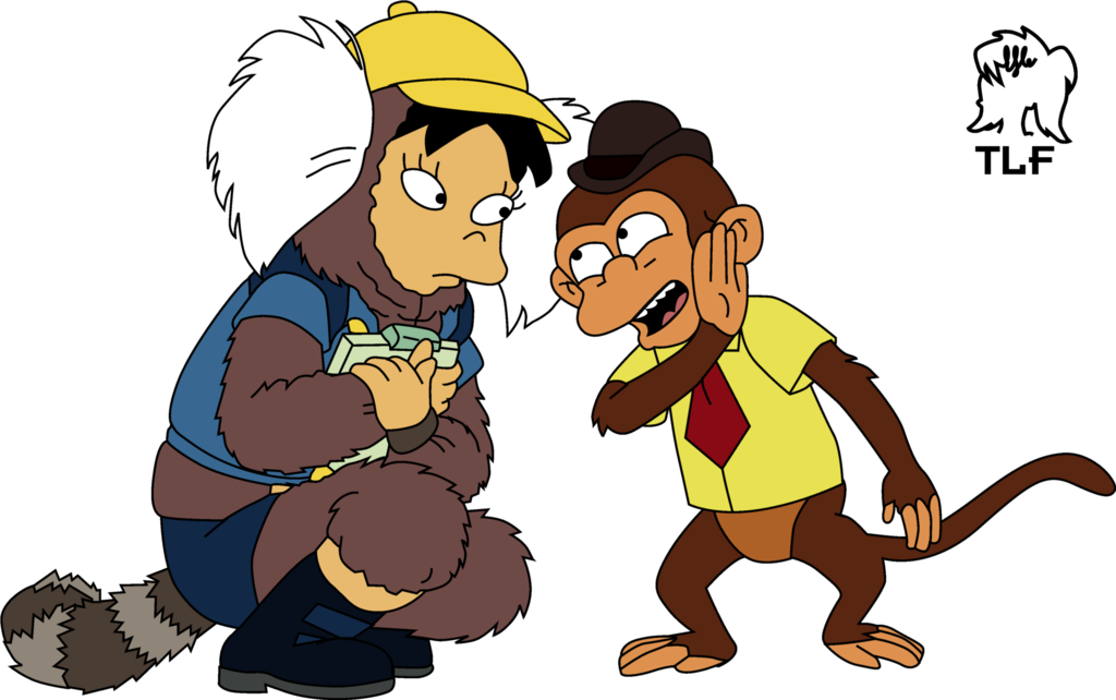 Preg Replace - Amy Wong Futurama Monkey (1024x642), Png Download