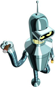Bender Futurama Rig - Bender Futurama (620x326), Png Download