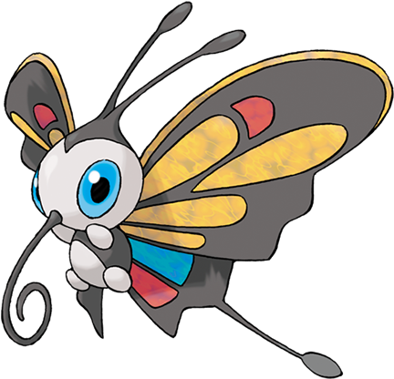 Caterpie Is Gen-swapped - Beautifly Pokemon (431x431), Png Download