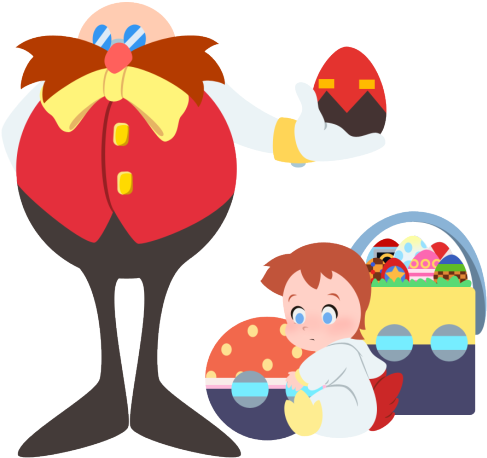 Eggman's Other Villainous Side Hobby Aside From Being (500x464), Png Download