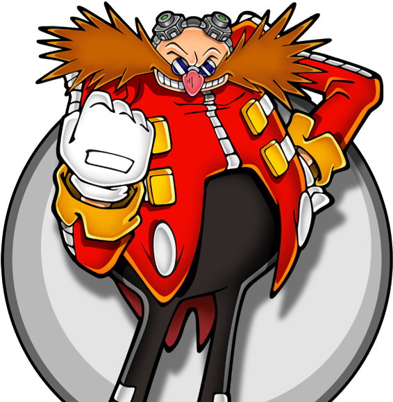 Jim Carrey Dr Robotnik (576x577), Png Download
