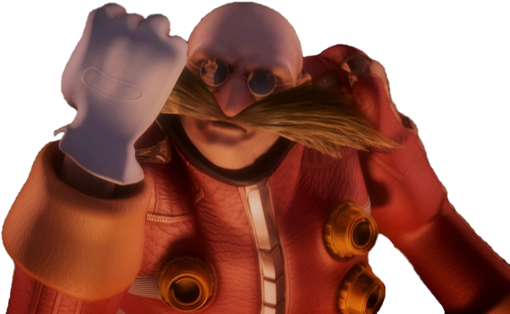 Eggy - Doctor Eggman (1024x656), Png Download