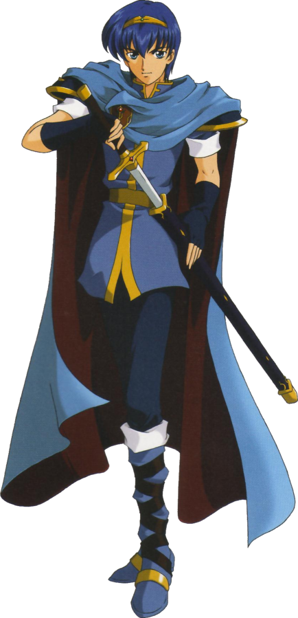 332kib, 434x899, Marth - Marth Mystery Of The Emblem (434x899), Png Download