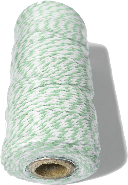 Mint And White Bakers Twine - Skrapushka (760x760), Png Download
