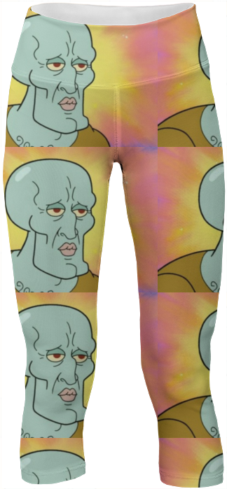 Handsome Squidward $65 - Handsome Squidward (400x719), Png Download