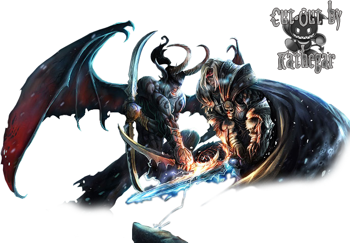 Png Illidan (704x487), Png Download