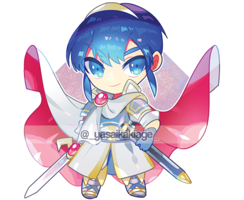 Marth Charm - Cartoon (480x480), Png Download