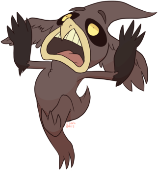 Widemouth - Cartoon (350x404), Png Download