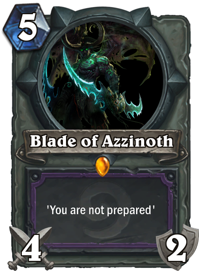 Reworked Illidan - Hearthstone Un Goro Cards (400x550), Png Download
