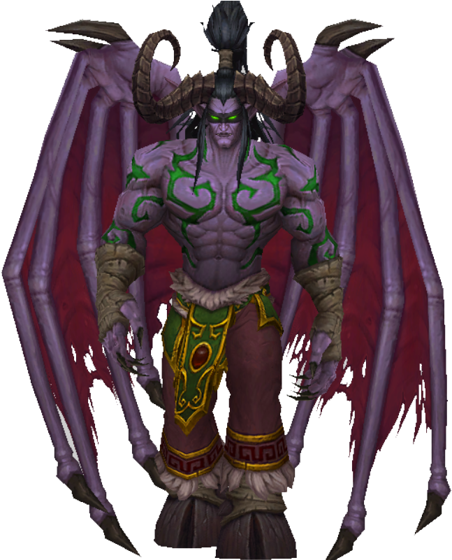 Illidan Stormrage - Warcraft (800x800), Png Download