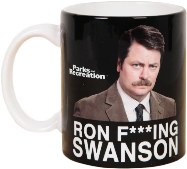 Parks - Ron Swanson (700x700), Png Download